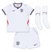 Fotbalové Dres Anglie Declan Rice #4 Dětské Domácí MS 2026 Krátký Rukáv (+ trenýrky)